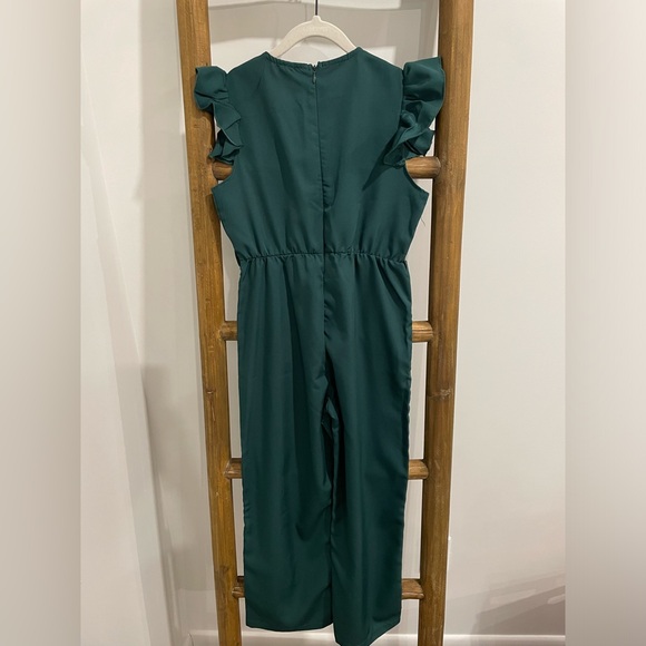 Forest Green Jumpsuit - Picture 4 of 5